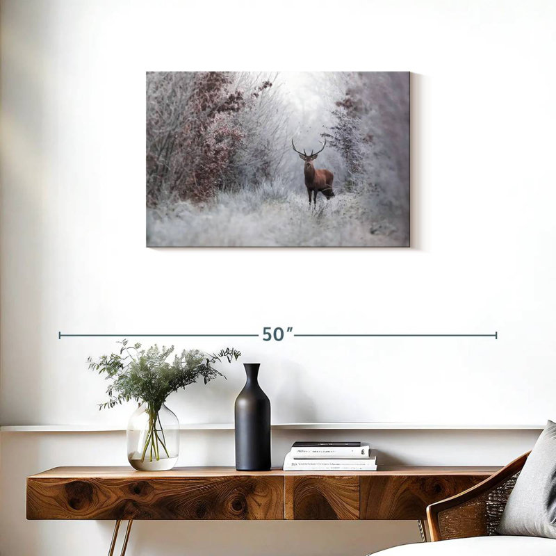 Crowle Deer, 20" H x 30" W