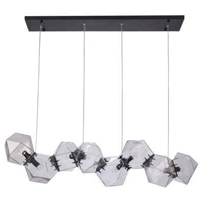 Luminaire suspendu 8 lumières pour îlot de cuisine