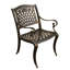 Ensemble de salle à manger en aluminium 59 po Eletta-60479068