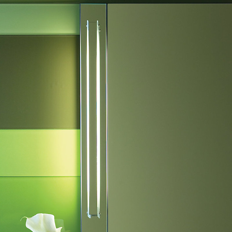 Reflexion 1-Light Bath Bar, Brushed Nickel