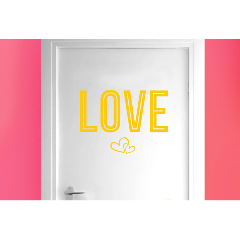 Wall Decal, Dark Yellow
