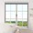 Zebra Blinds Window Dual Layer Roller Shades, Corded Horizontal Blind, Bedroom, Privacy, 72" Length-293182155-293182138