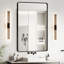 Miroir de salle de bain à cadre en métal, miroir rectangulaire pour chambre à coucher, salon-2088509238-2088509192