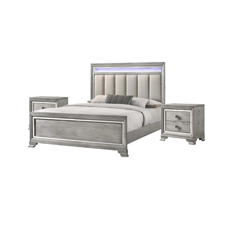 Meuble-lit intégré 1pc, Très grand lit