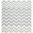 Naomi Hand Woven Flat Weave Wool/Viscose/Cotton Chevron Rug in Blue-16769868