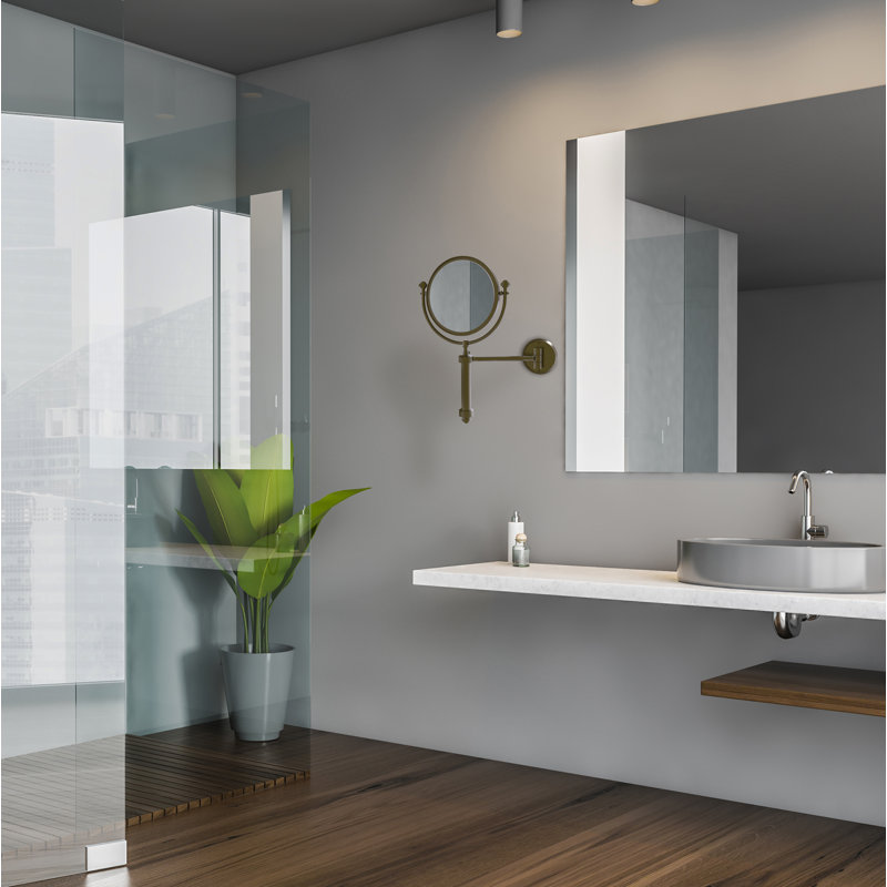 Miroir mural Southbeach, Laiton antique, 2X