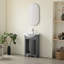 Meuble-lavabo simple 20 po avec plateau en céramique Boesch-2116251502