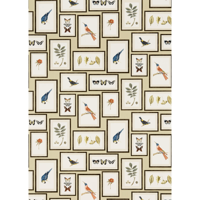 Picture Gallery Wallpaper, Sand/Multi