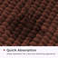 Neance Rectangle Non-Slip Bath Mat Chenille doormat -1487571561-1487445491