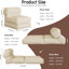 1 Seater Sofa & Chaise