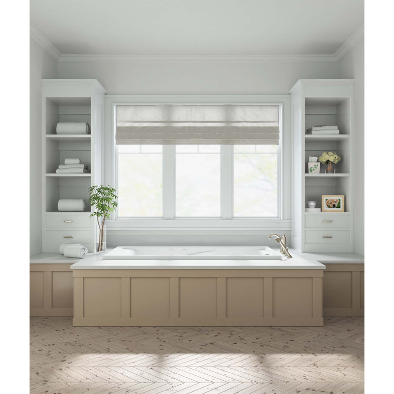 Baignoire tourbillon en fibre de verre 72 po x 36 po Evolution
