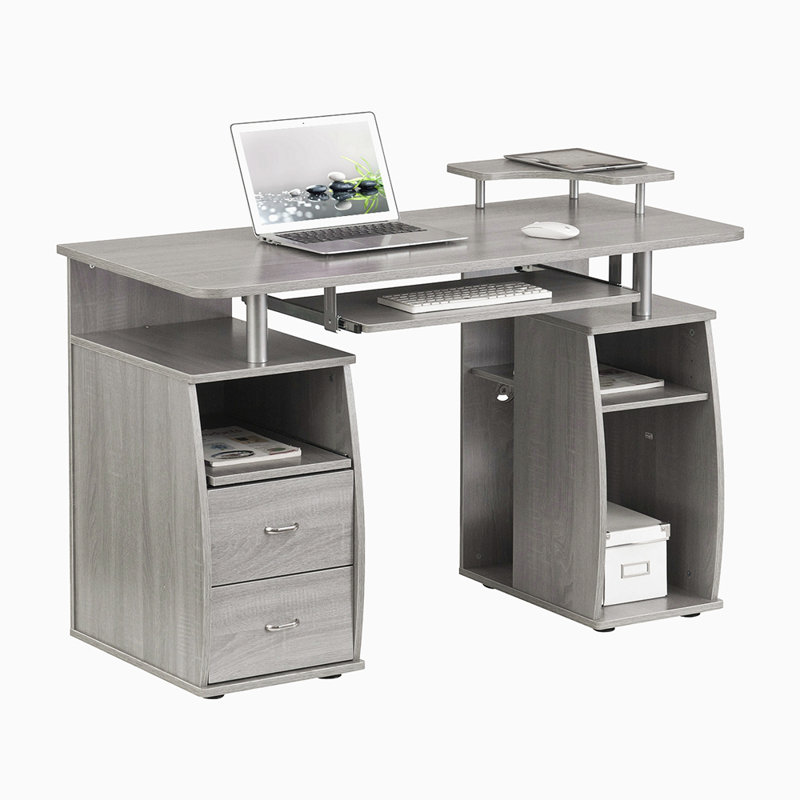Bureau d'ordinateur avec rangement Techni Mobile