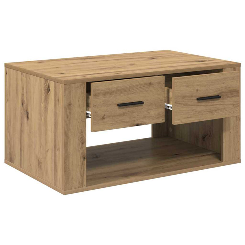 Coffee Table with Storage, Artisan Oak