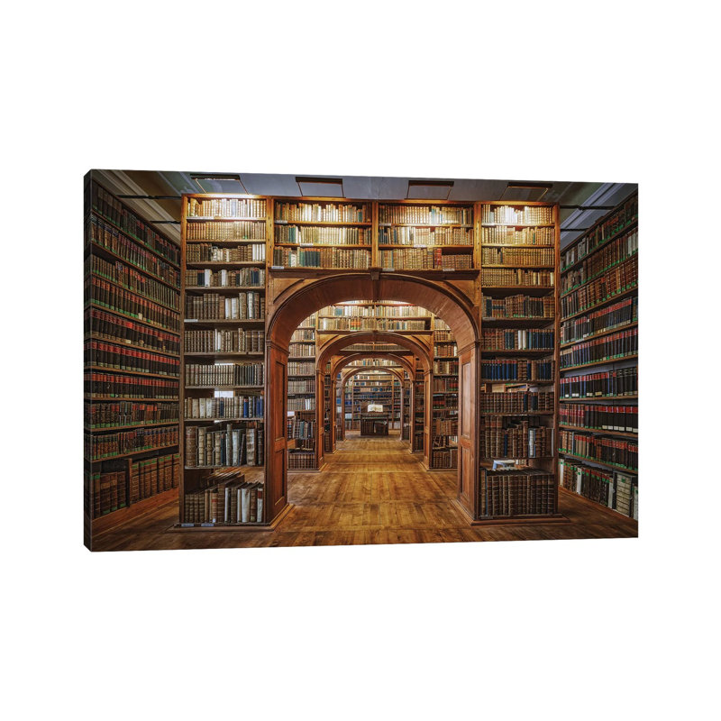 Upper Lausitzian Library Of Sciences by Patrick Aurednik - Wrapped Canvas Gallery-Wrapped Canvas Giclée