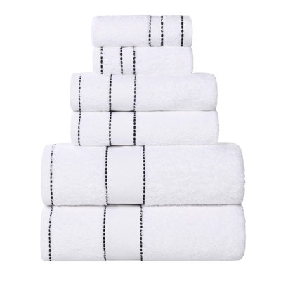 Niles 6 Piece Egyptian Giza Cotton Towel Set