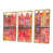 Toile avec cadre flottant or