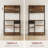 Coffee Bar With Adjustable Storage Shelves-1818899683