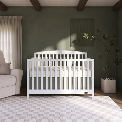 Harriet Bee Hirotaka 5 In 1 Convertible Crib -  8E6C5D08E1ED475DB3DD3F33D69D8F16