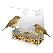 Birds Choice Mangeoire à oiseaux en tube transparent et Commentaires -  Wayfair Canada
