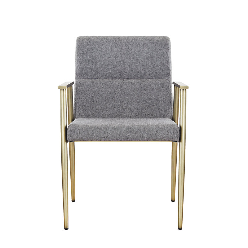 Chaise avec accoudoirs rembourrée Fraga