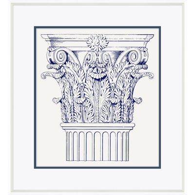 White Cornthian I Giclee Print by David Phoenix