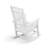 Outdoor Adirondack Rocking Chair HIPS All Weather Oversized Plastic Patio Chair Rocker-117802449