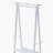 59" Tall Standing Garment / Coat Rack-1209749301