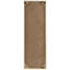 Art mural en forme de branche d'arbre coupé 12 po - Finition bois gris x H 36 po x P 1,27 po