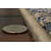 Tapis bleu en laine Covington