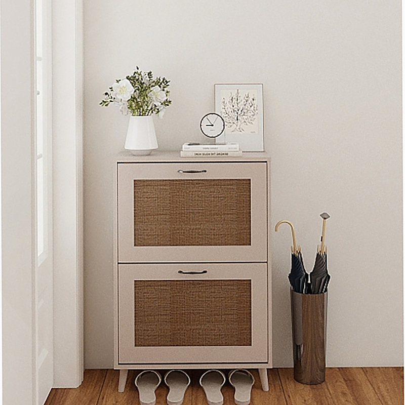 2-Tier Shoe Rack for Entryway - Stable and Spacious Shoe Storage Organizer, Easy Access Design, Holds Up to 12 Pairs