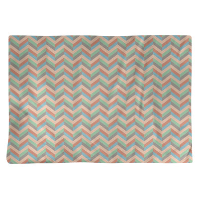 Napperon en coton 18 po chevrons