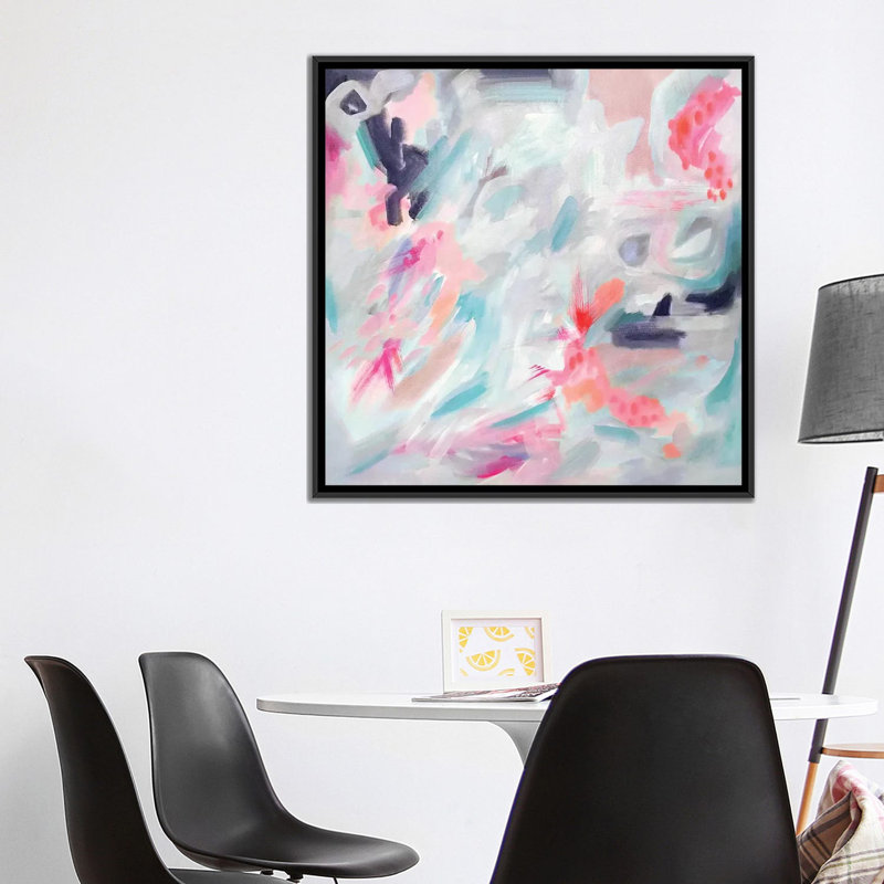 «Snorkel» par Stephanie Corfee, impression sur toile, H 37 po x l 37 po x P 1,5 po, Pas de tapis, Toile tendue