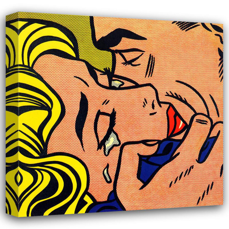 Baiser V, 1960, H 28 po x l 28 po