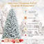 Sapin de Noël artificiel vert / blanc-1367850576