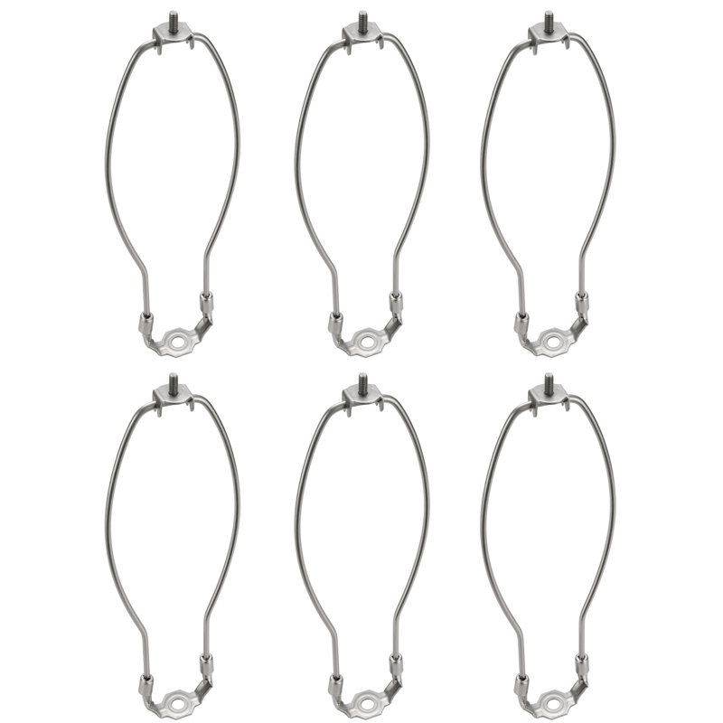 Faîteau de lampe, H 12 po x l 5,5 po x P 0,8 po, Nickel satiné