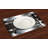 Polyester Striped Rectangle Placemat