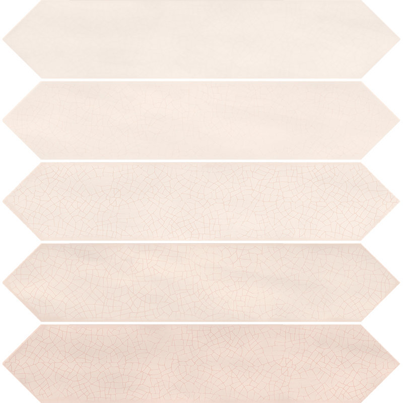 30.1 x 29.7 cm Beveled Glass Mosaic Tile, Pink