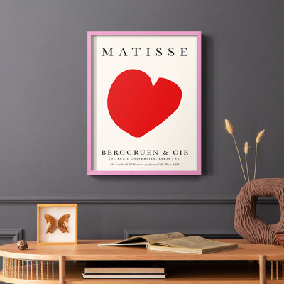 Matisse CCXV III, reproduction encadrée - bois massif