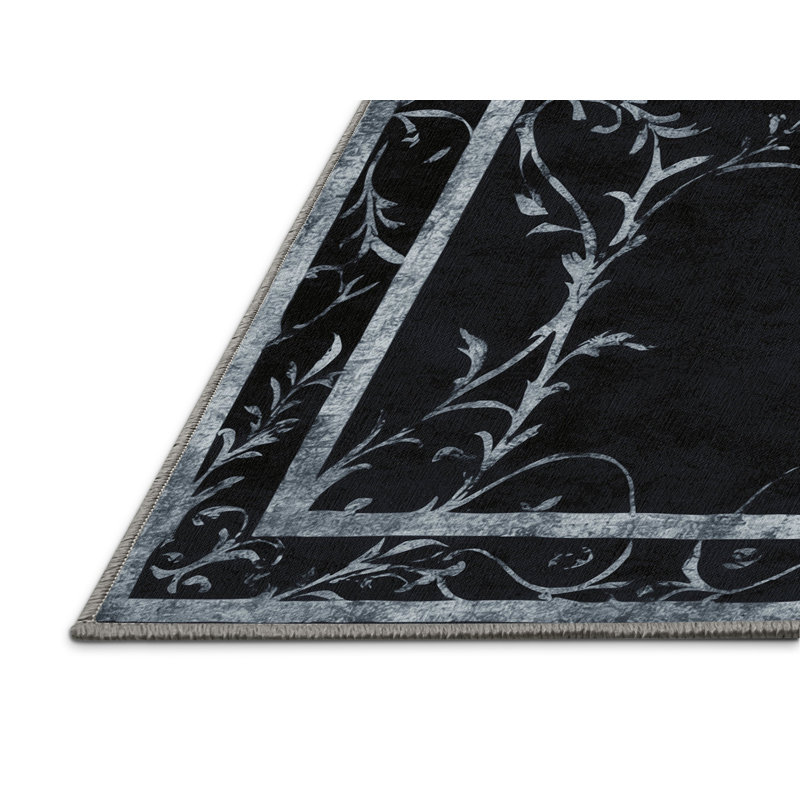 Nocturne Blossom Rug, Rectangle 8' x 12'