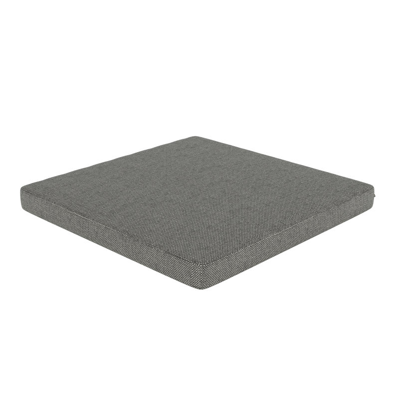 Sunbrella® Outdoor Seat Pad Cushion, Sunbrella Bliss Smoke