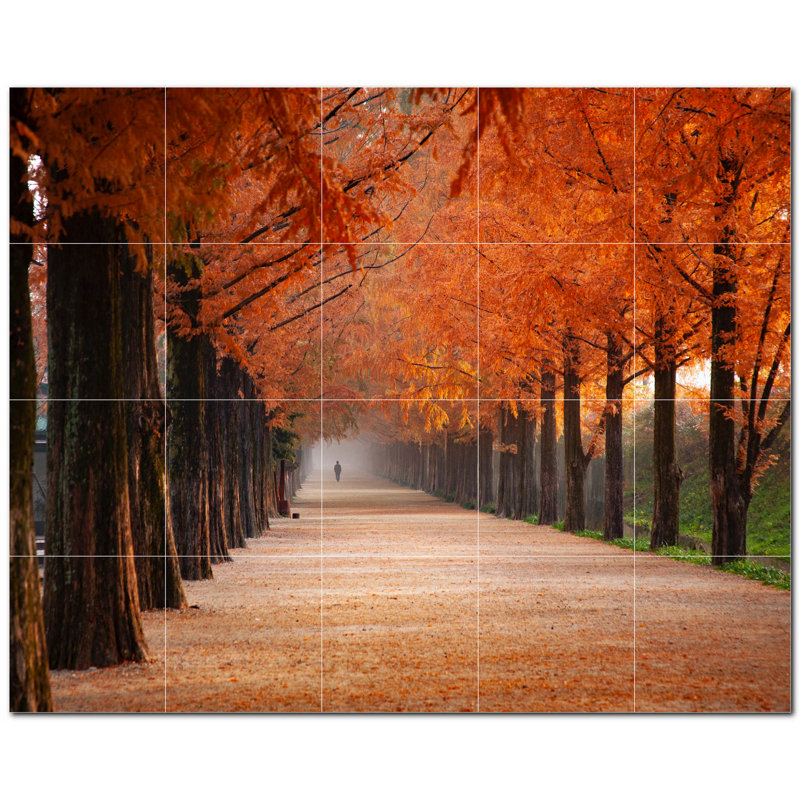 Photo d'automne 4,25 po x 4,25 po
