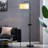 Notasulga 63" Black Floor Lamp With Plate And USB Ports