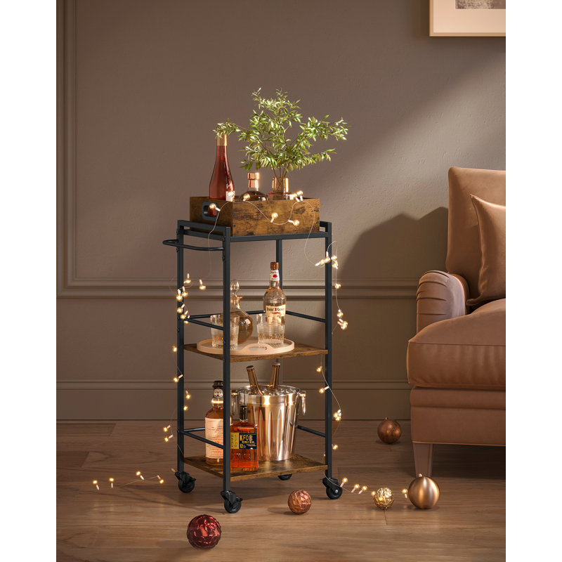 Metal Bar Cart
