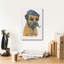 Toile épique Graffiti «Cool Dog For The Boy 1» par Myles Sullivan, art mural 18 po x 26 po-1154675635