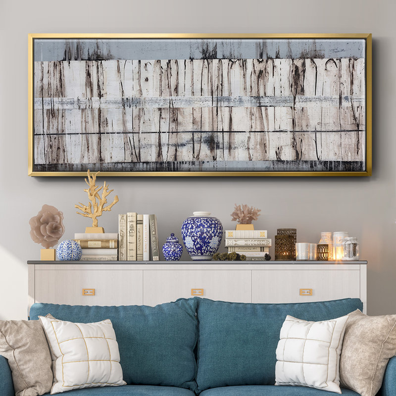 Granite - Framed Canvas, 8" H x 20" W
