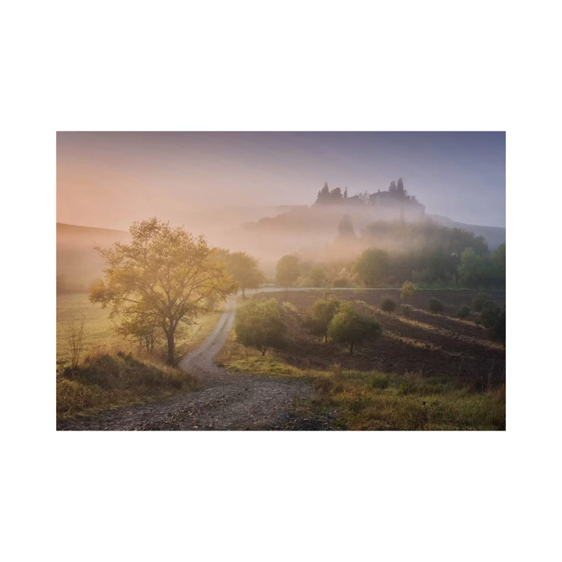 Autumn In Tuscany VI by Daniel Kordan - Wrapped Canvas Print, 20.32 cm H x 30.48 cm W