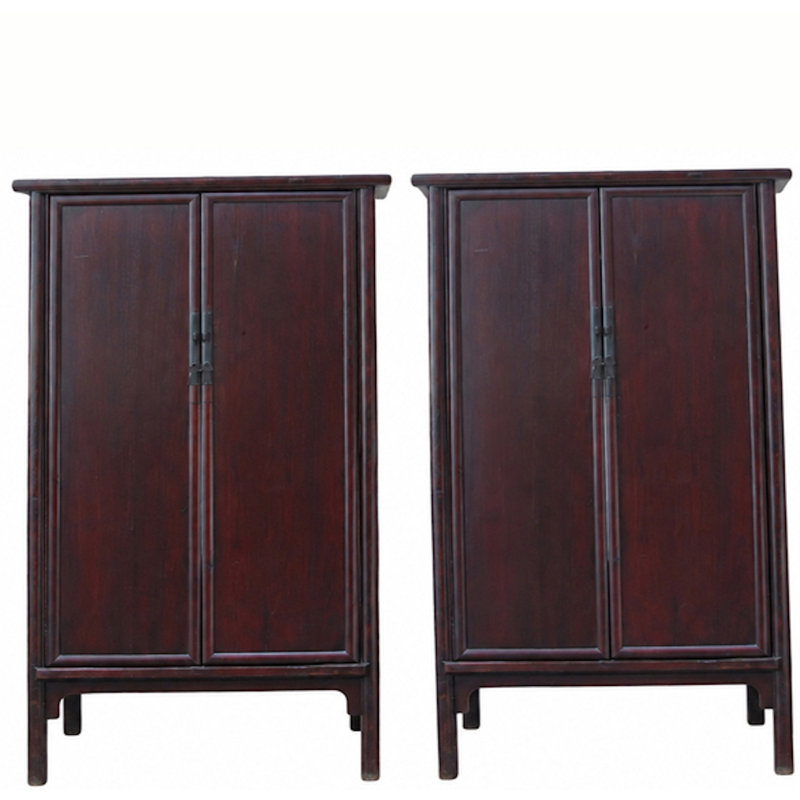 Solid Wood Accent Cabinet, 82.7 cm H x 48.4 cm W x 24 cm D