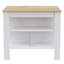 Ensemble de cuisine 7 pièces 4 portes 4 pièces, armoire murale supérieure et îlot de cuisine-7709650