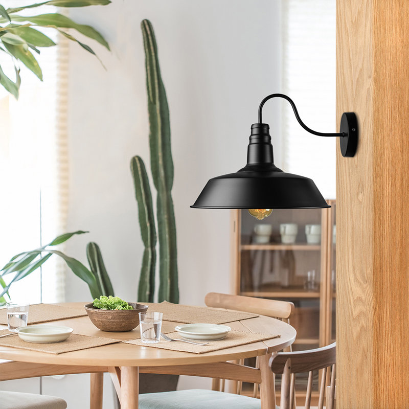 Lampe murale en col de cygne style industriel Warehouse