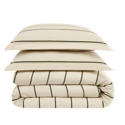 Brooklyn Loom Hayward Stripe Duvet Set
